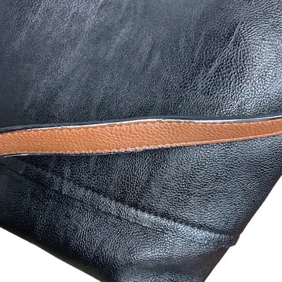 CALVIN KLEIN Black and Brown Crossbody and Wristlet - Picture 3 of 9